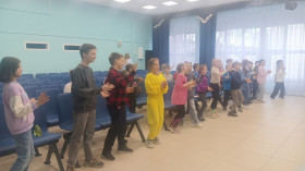 Первый день пришкольного лагеря.